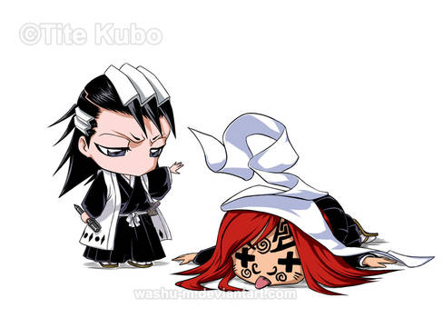 BLEACH - Byakuya, Renji Drama