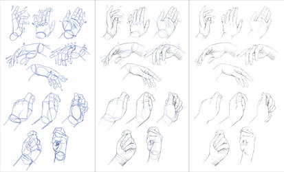 Studing Hands... lol