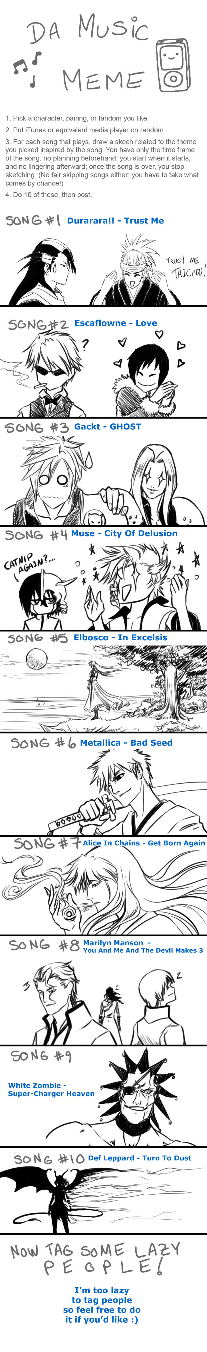 MUSIC MEME - LOL I had fun XD by Washu-M on DeviantArt