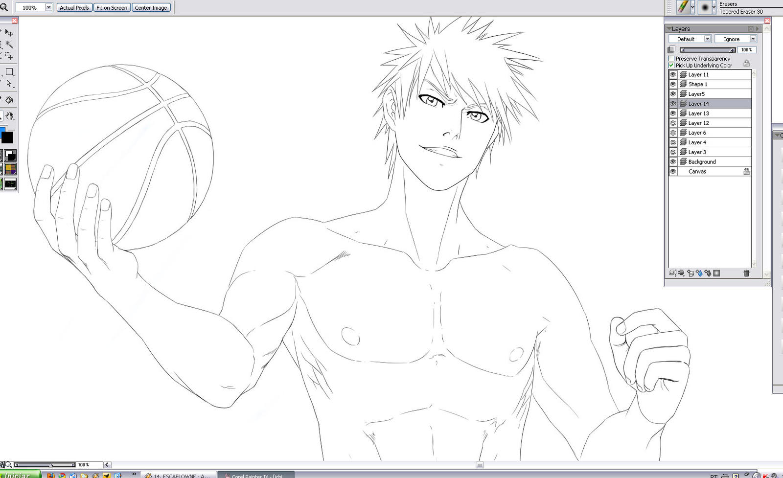 BLEACH Basketball series WIP