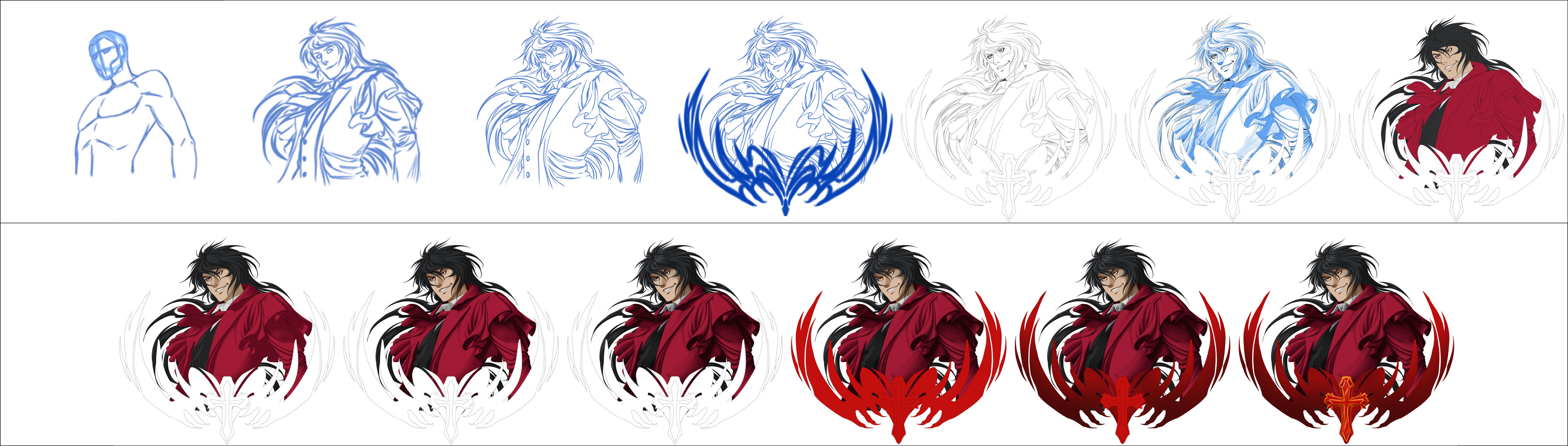 Alucard Steps side by side