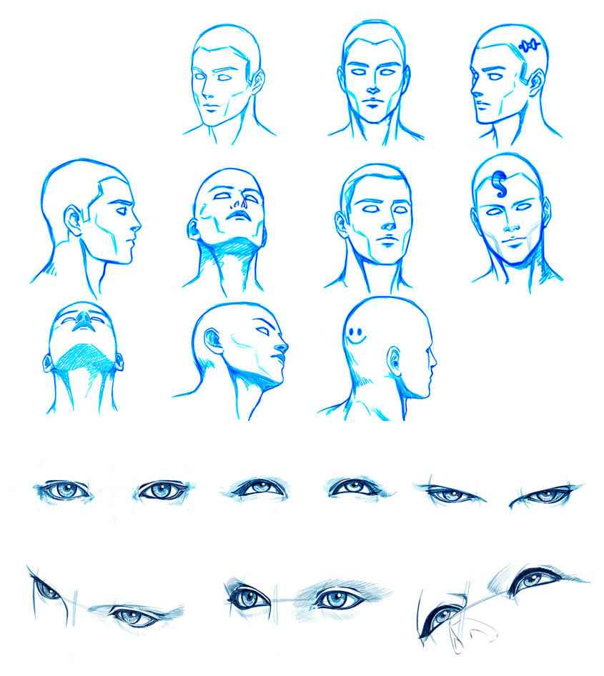 HEAD and EYES angles by Washu-M