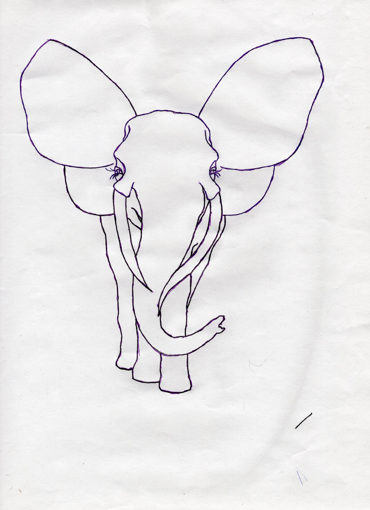 Butterfly Ear Elephant Wip By Majeeka On Deviantart