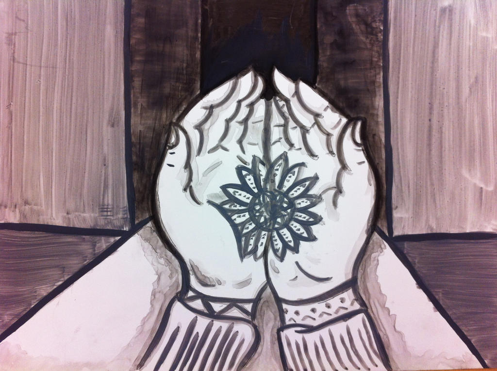 Ink hands by CandyAddictedL on DeviantArt