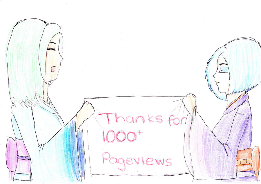 Thankyou for 1000+ pageviews