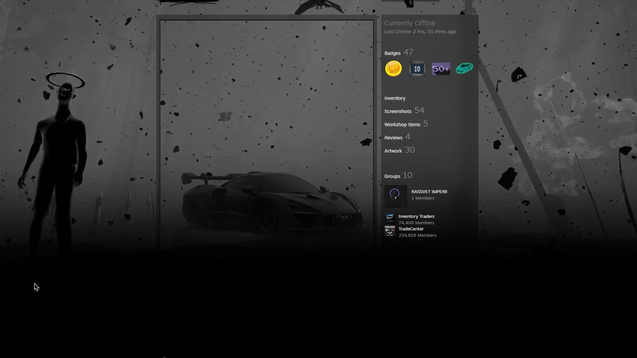 Steam Artwork | McLaren Profil | Car Art