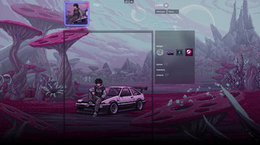 Steam Artwork | Guy with Toyota AE86 | Car Art
