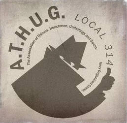 Dr. Horrible A.T.H.U.G. Logo