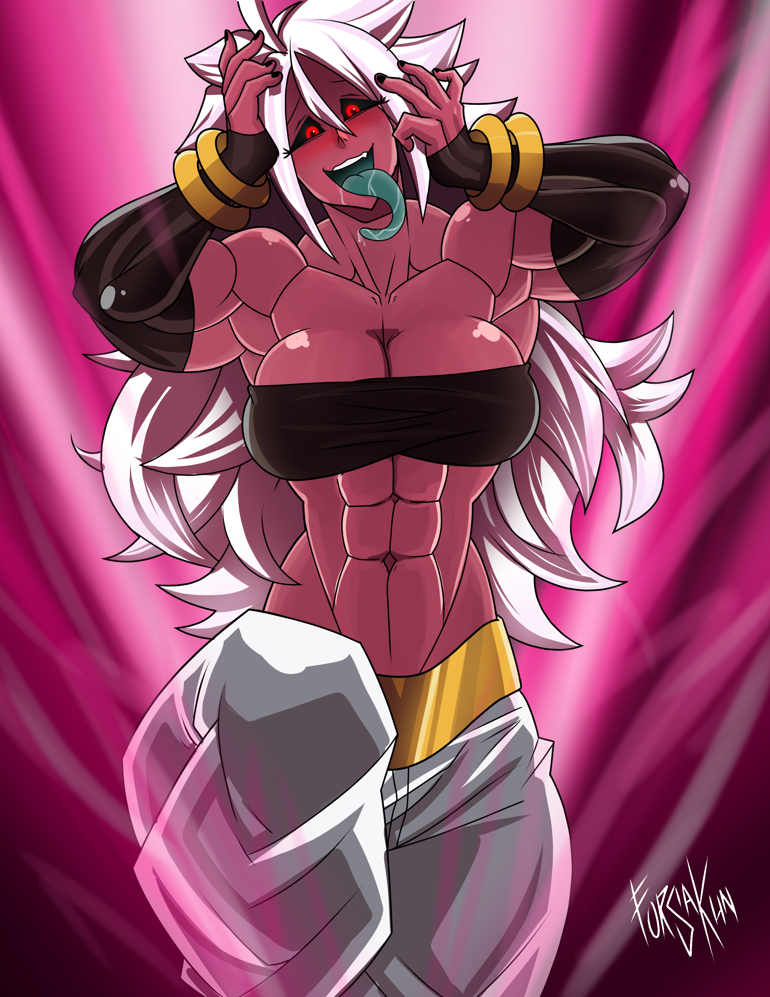 Android 21 by Forsakun on DeviantArt