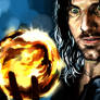 Aragorn with Palantir