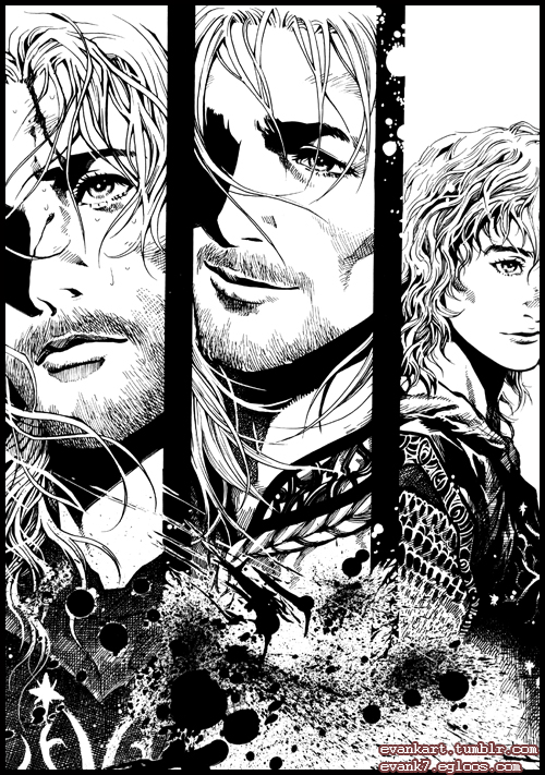 LOTR character illustration (2)