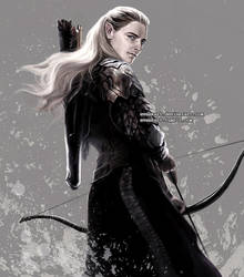 Legolas with his bow