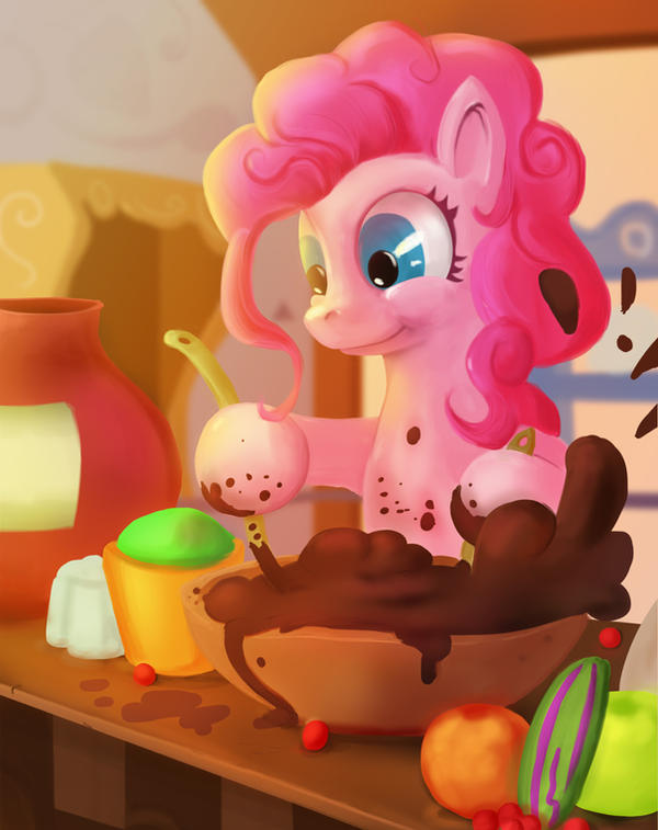 Pink Cake Deviantart Pinkie Cake by Siegahertz on DeviantArt