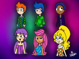 Bubble Guppies Teens Redesigns :d