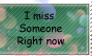 Missing someoen