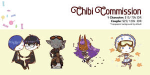 Chibi Commission Sheet [Open] by arieoll