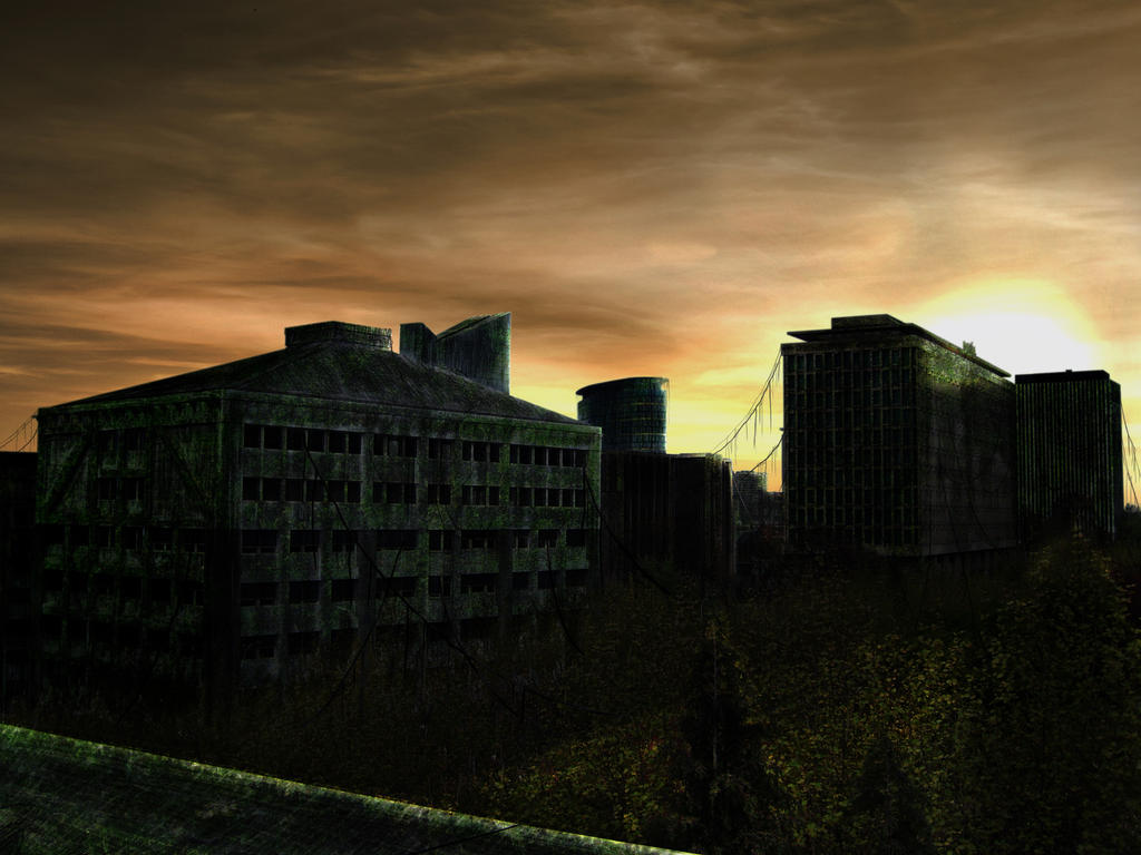 Matte-painting : Apres l homme