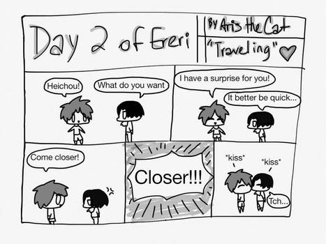 (Ereri Week) Day 2: Traveling