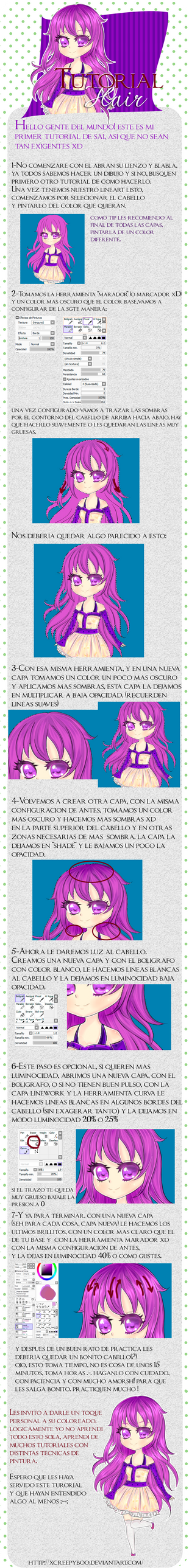 Tutorial Coloring Hair-Spanish