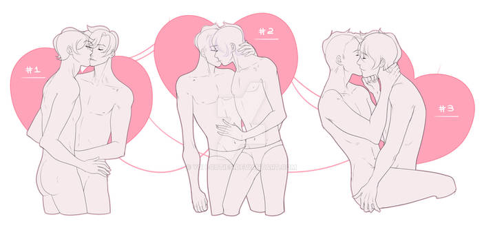 [YCH] SPECIAL V-DAY YAOI KISS's AUCTION OPEN