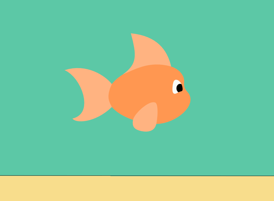 Swimming Fish (Click for Animation) by AngelsFallFar on DeviantArt