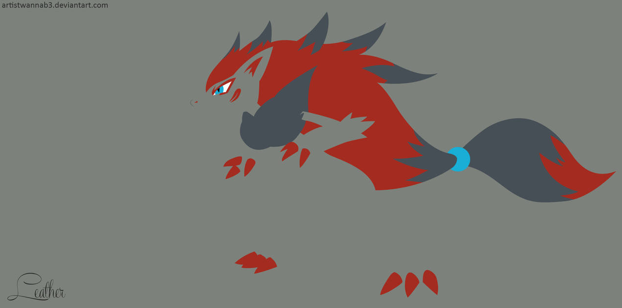 Zoroark Minimalist Wallpaper by ArtistWannaB3 on DeviantArt