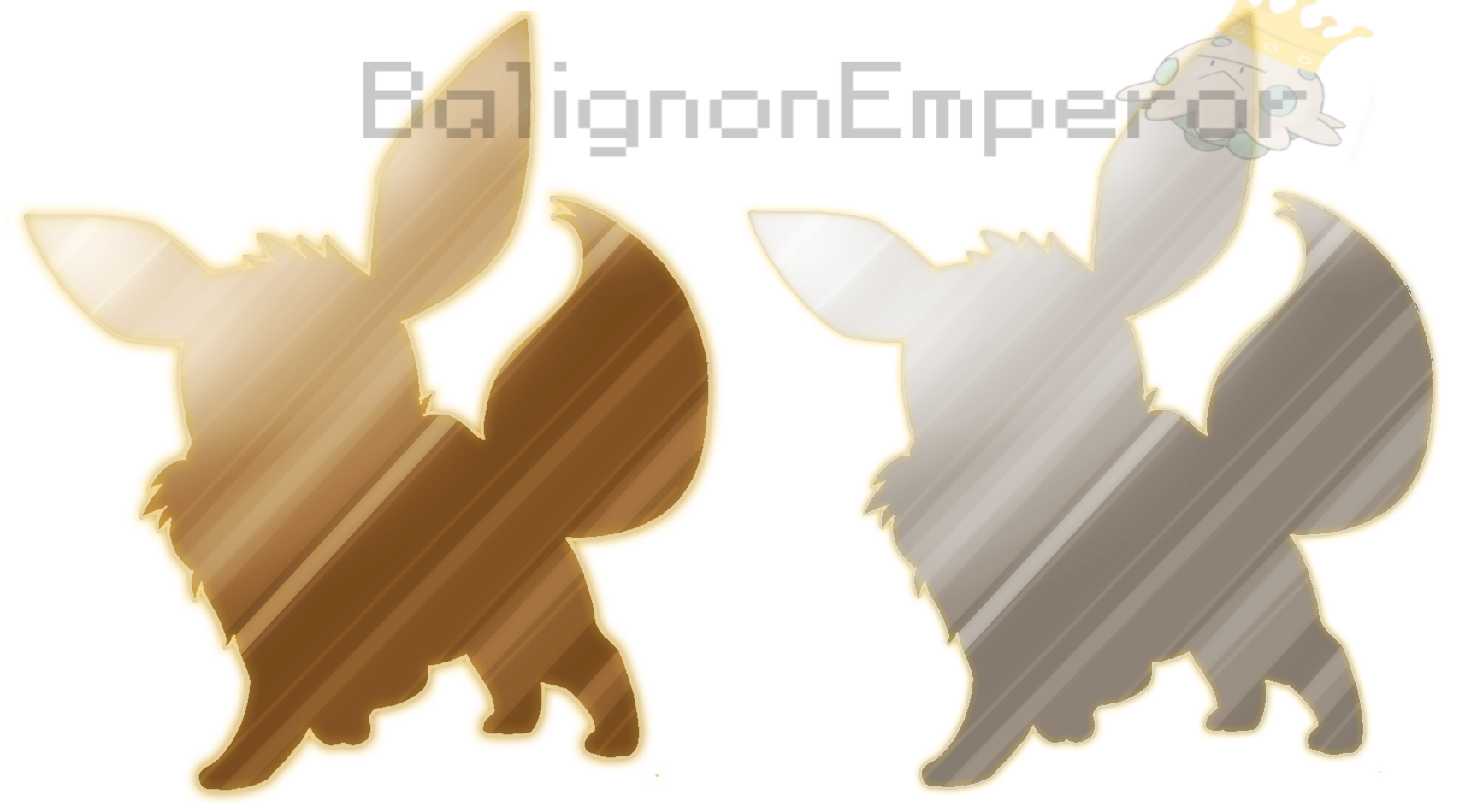 Eevee Badge - Normal and Chromatic versions