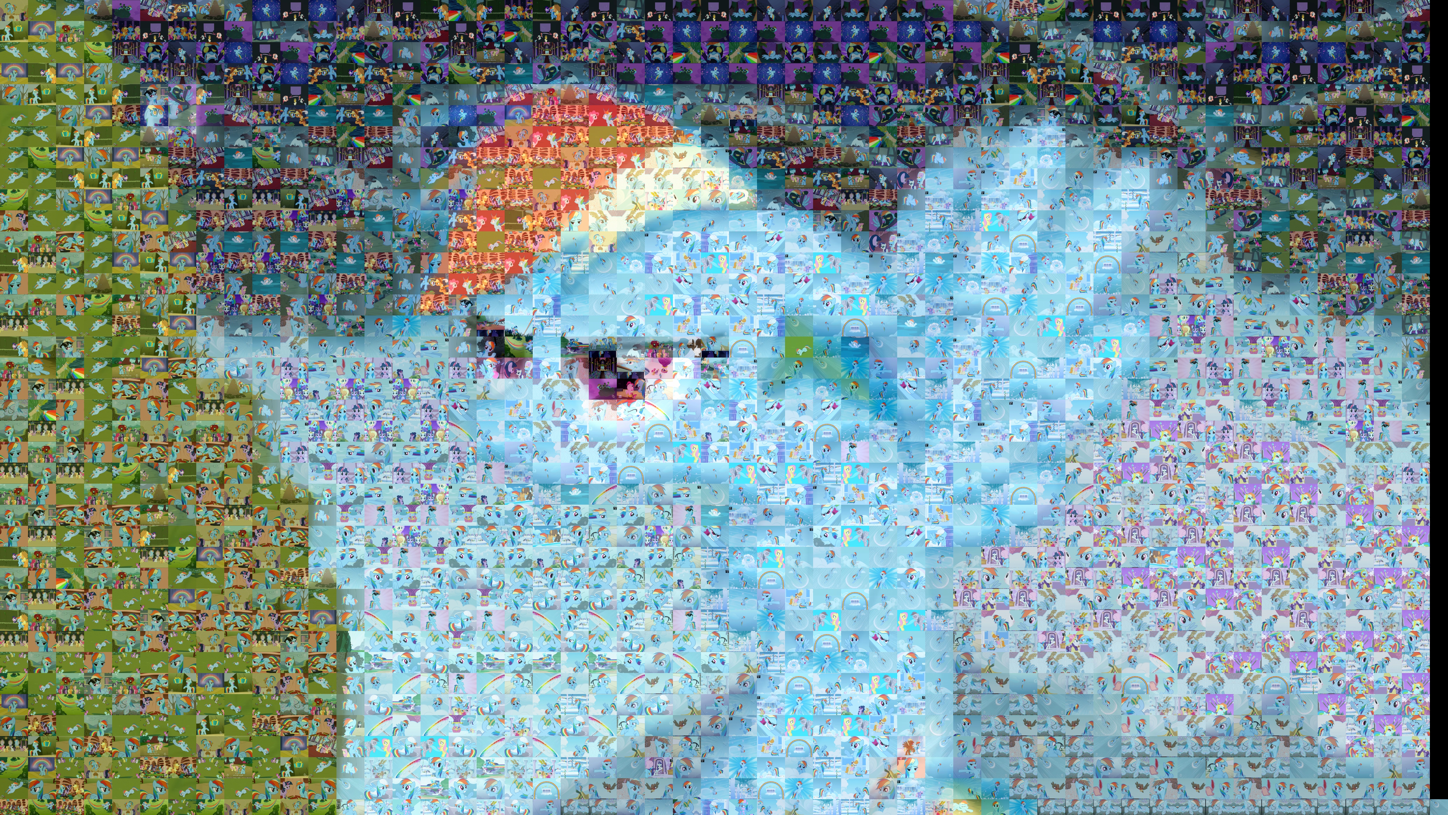 Rainbow Dash Mosaic