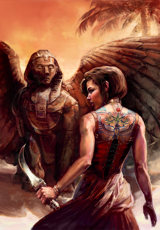 Alien Sphinx Deviantart Sphinx by thegryph on DeviantArt