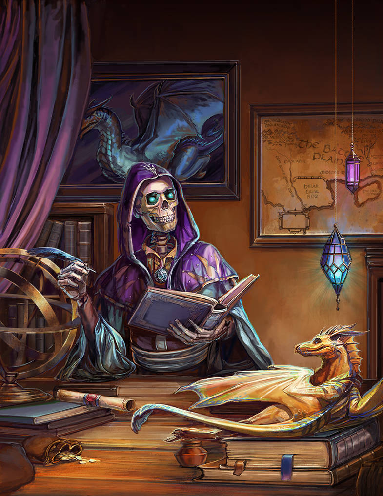 Wizard's Study by thegryph on DeviantArt