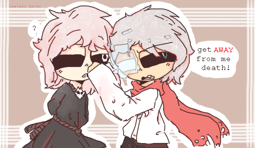 Death x Geno (Collab) by UselessGecko on DeviantArt