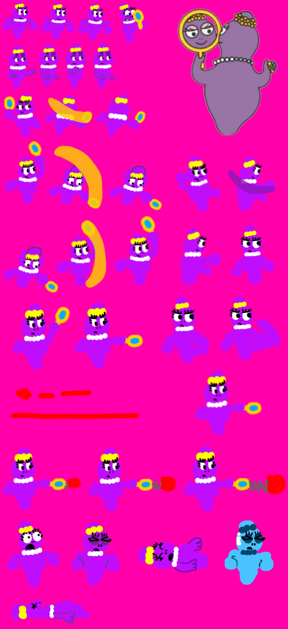 Jus Deviantart Barbabelle JUS sprite sheet by barbazooandfriends on DeviantArt
