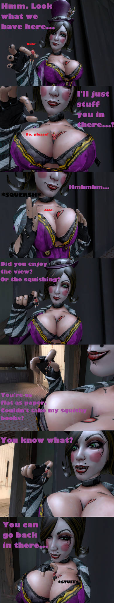 Between Moxxi's Melons