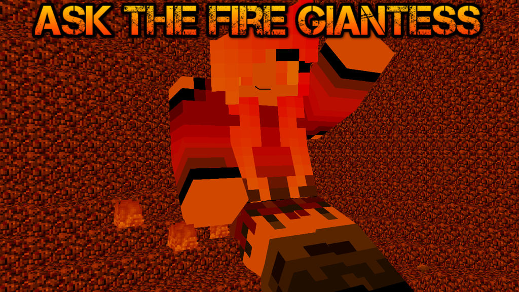 Ask The Fire Giantess By Distortingreality On Deviantart 