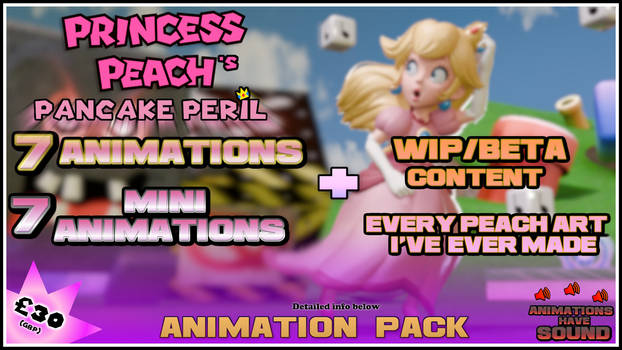 Art Pack - Princess Peach's Pancake Peril