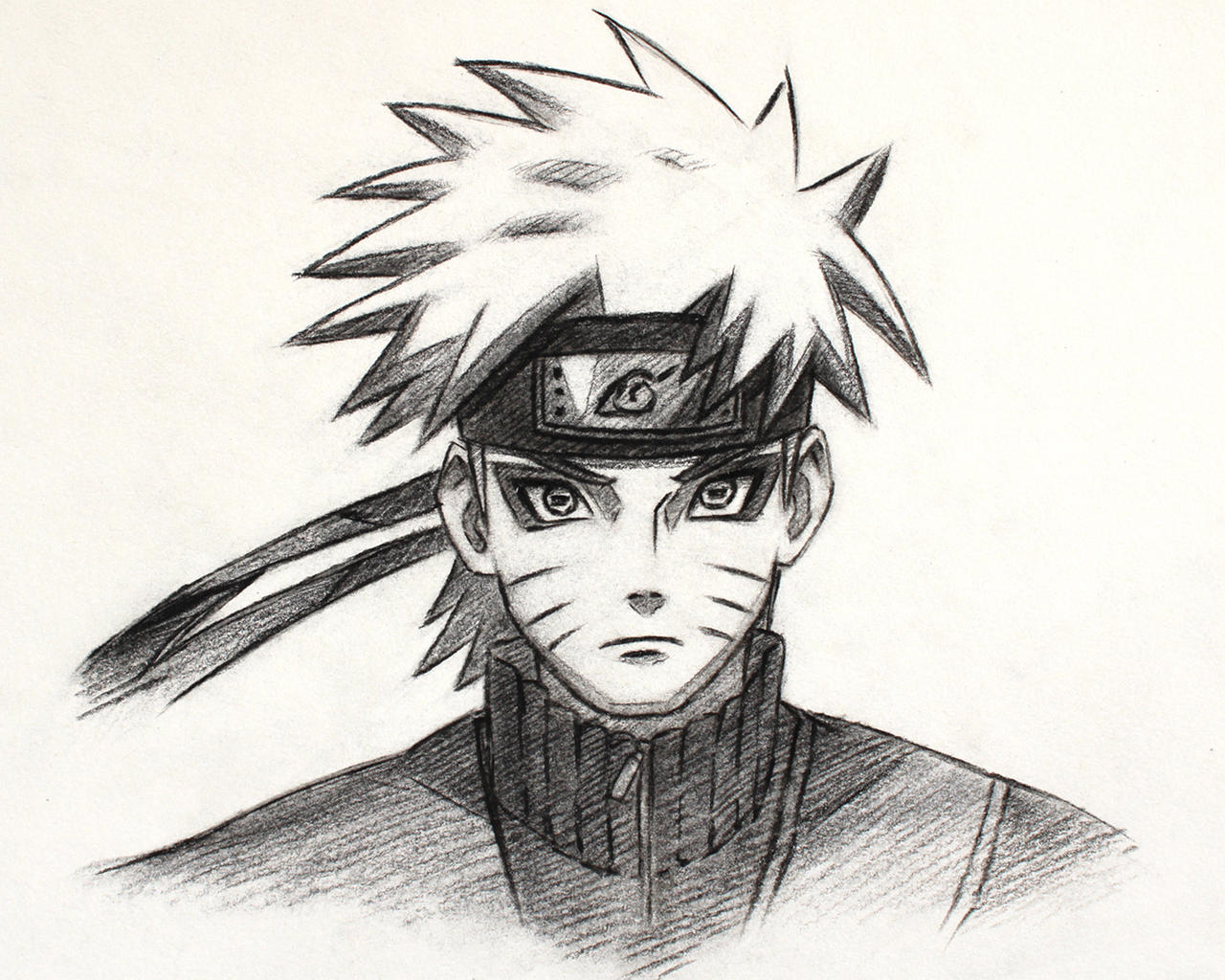 How to Draw Naruto- Simple Video Lesson 