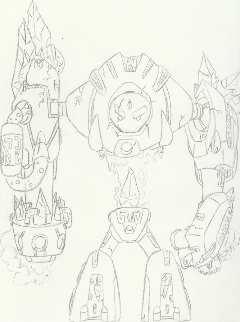 cyrstal golem by mattjoe2000 on DeviantArt
