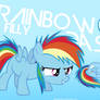 Filly Rainbow Dash Wallpaper