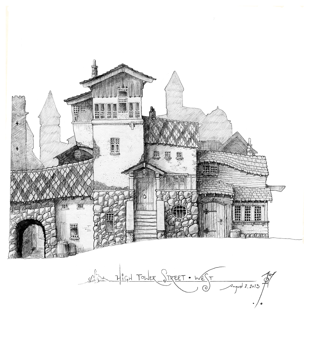 High Tower Street - West