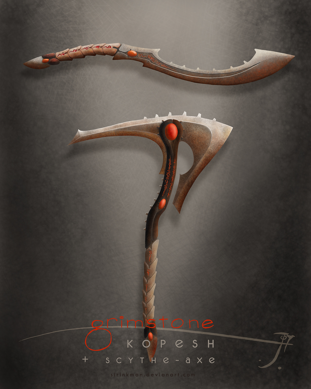Weapons for Grimstone contest
