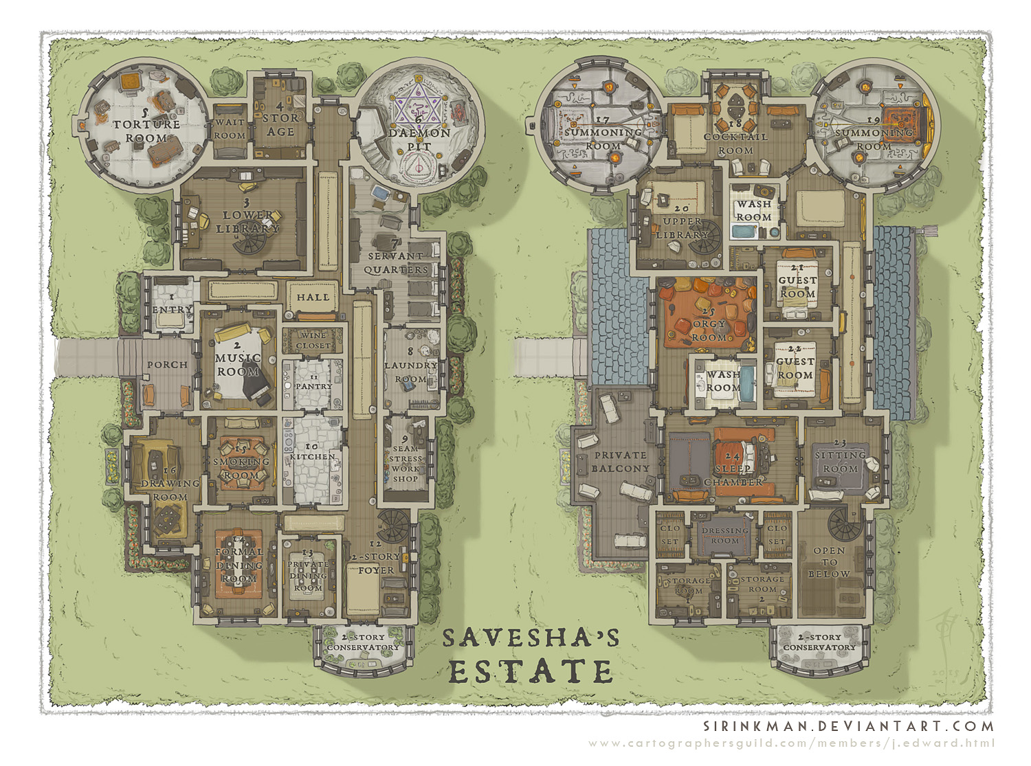 Wizards Academy - Savesha's Estate