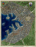 Baldur's Gate - city map by SirInkman