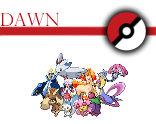 Dawn Pokemon Team (My Version) by SapphireZX on DeviantArt