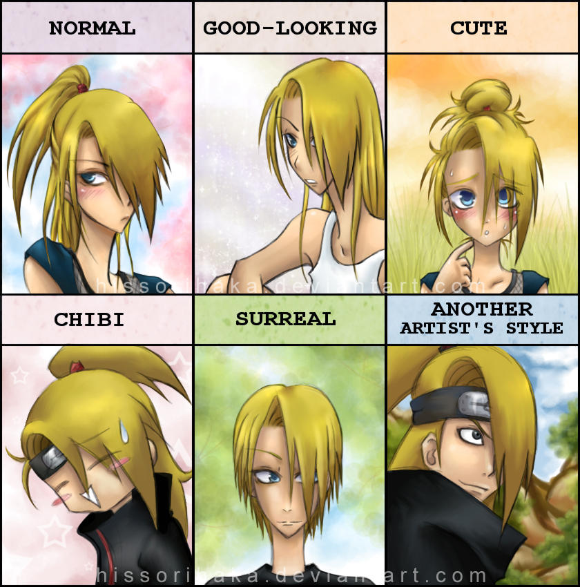 Style Meme Deidara By Hissorihaka On Deviantart Style Meme Deidara By Hissorihaka On Deviantart