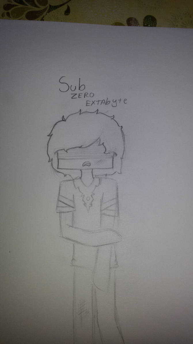 Subzeroextabyte Face SubZeroExtabyte sketch by Creepergirl502 on DeviantArt