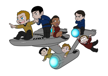 Chibi adventure Star Trek