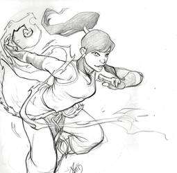 Legend of Korra: Korra Quick Sketch