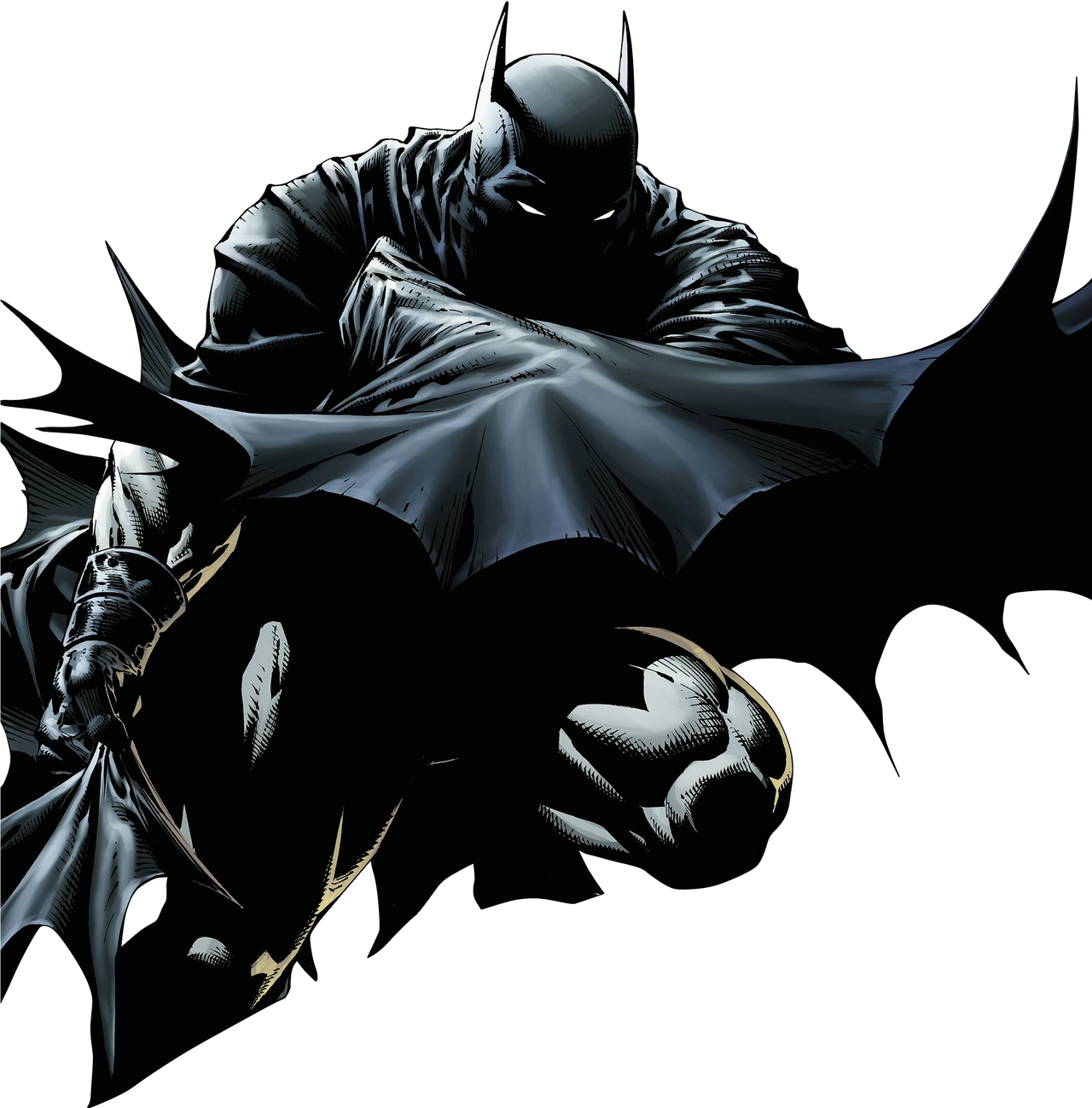 Batman Back Render Batman render by EternalAshen on DeviantArt