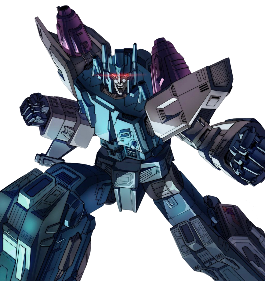 Overlord (Transformers) render by EternalAshen on DeviantArt