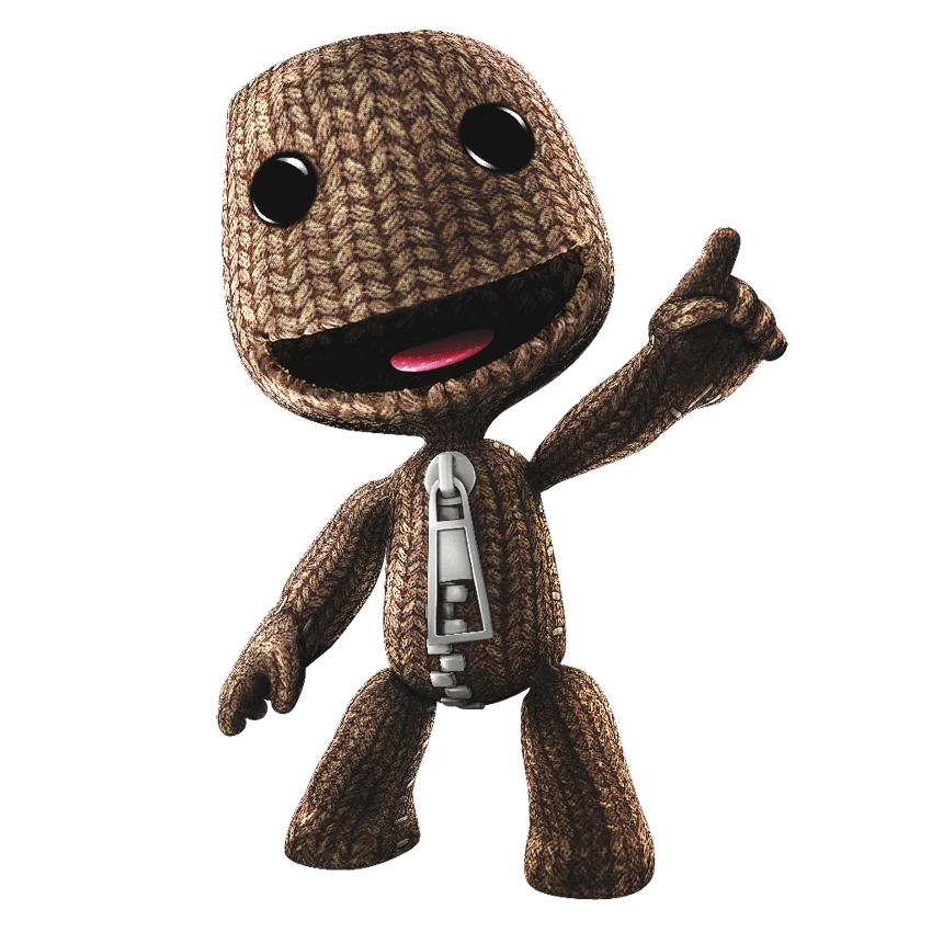 Sackboy render by EternalAshen on DeviantArt